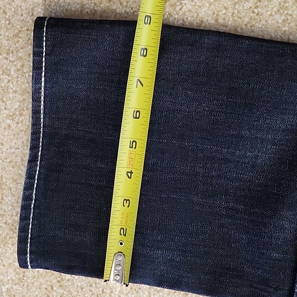 NWOT Vigoss The NY Boot Jean with Bling Pockets Size 11 - Picture 7 of 10